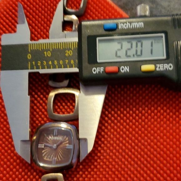 FOSSIL F-2 Abstract Link Band Brown‎ Ladies Watch ES2001 - Picture 8 of 10